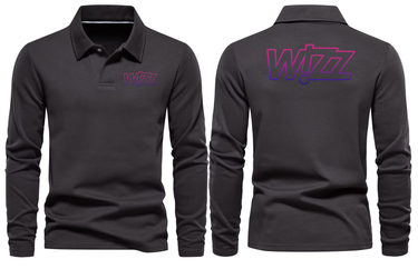 WIZZ AIRLINES LONG SLEEVE POLO